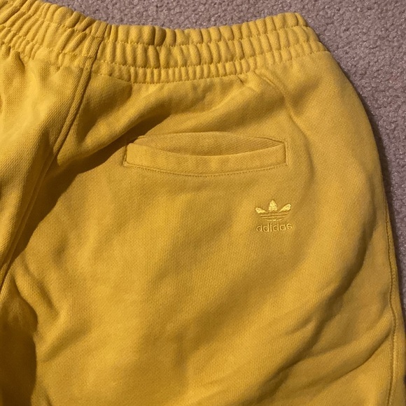 Adidas mustard Yellow Human Race Shorts - Picture 8 of 11